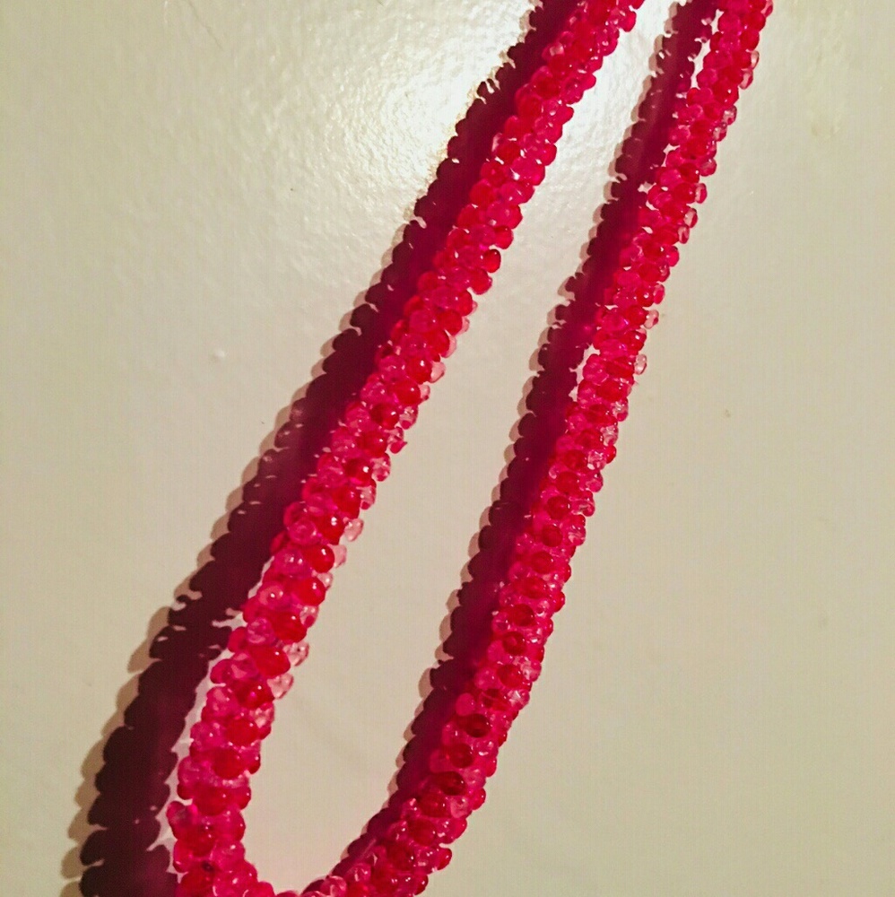 Cute Pink Necklace